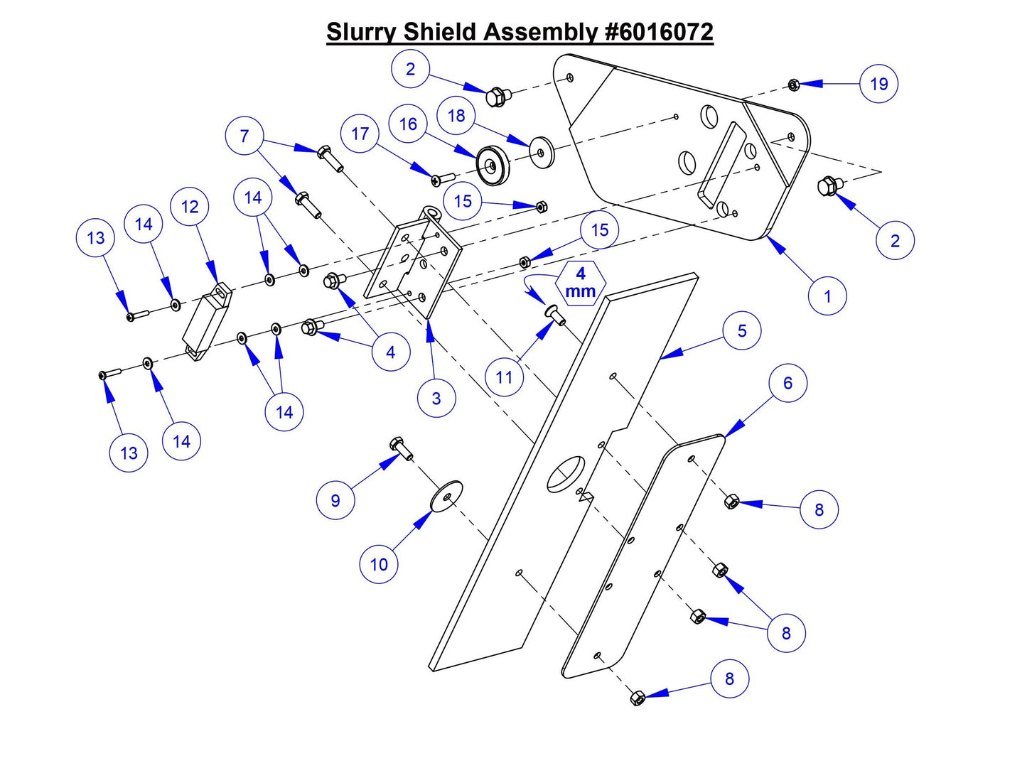 CC5049 Slurry Shield Assembly