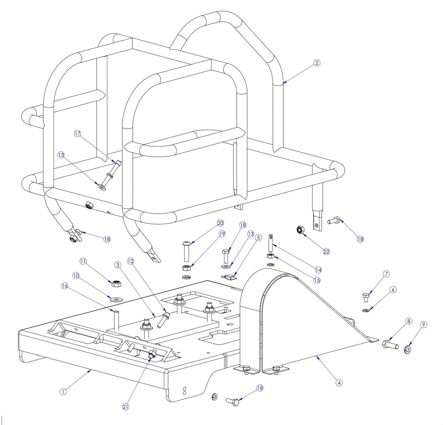 Soff Cut X150 Mainframe Assembly Parts