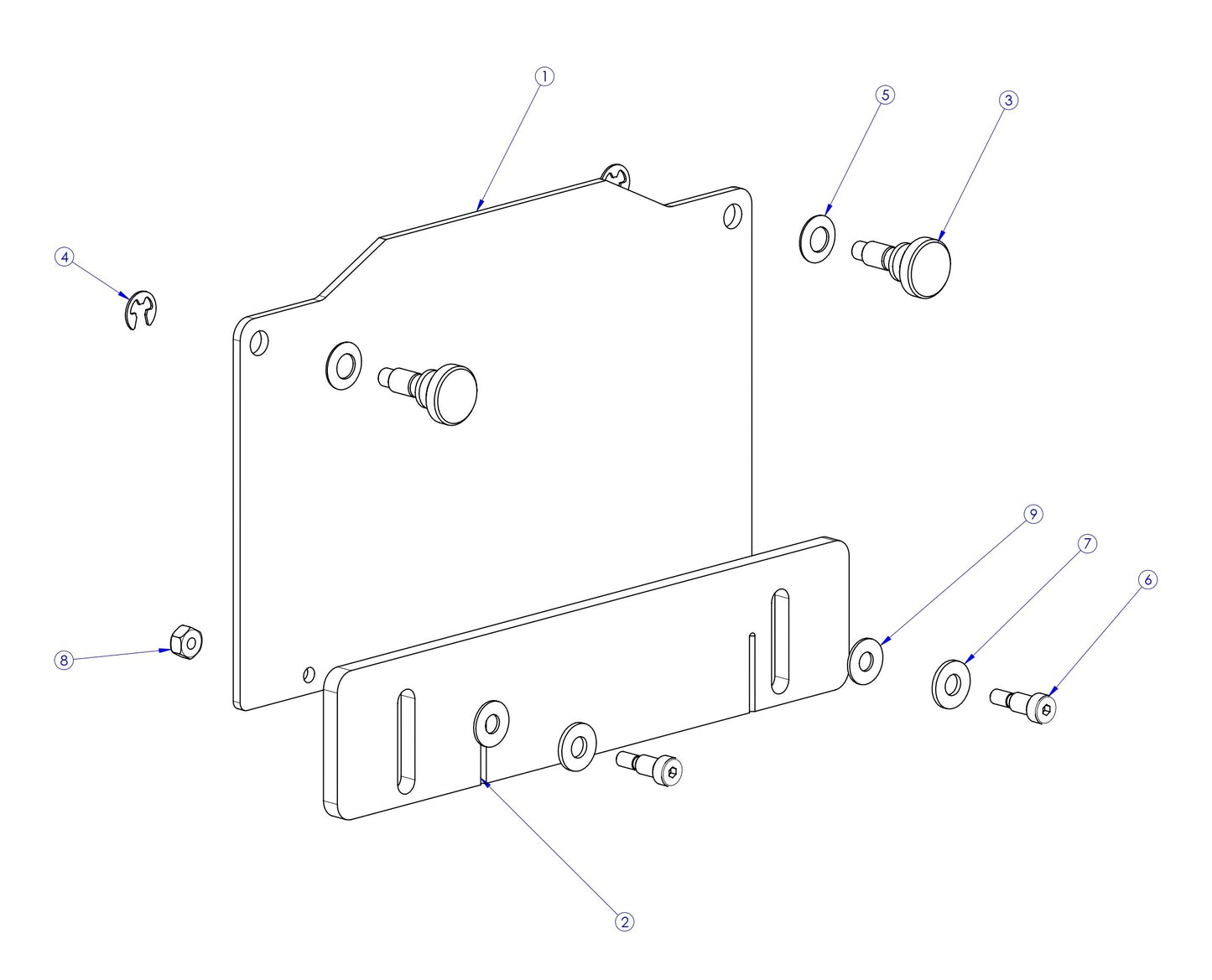 Soff Cut X150D Blade Block Cover Assembly Parts by Husqvarna