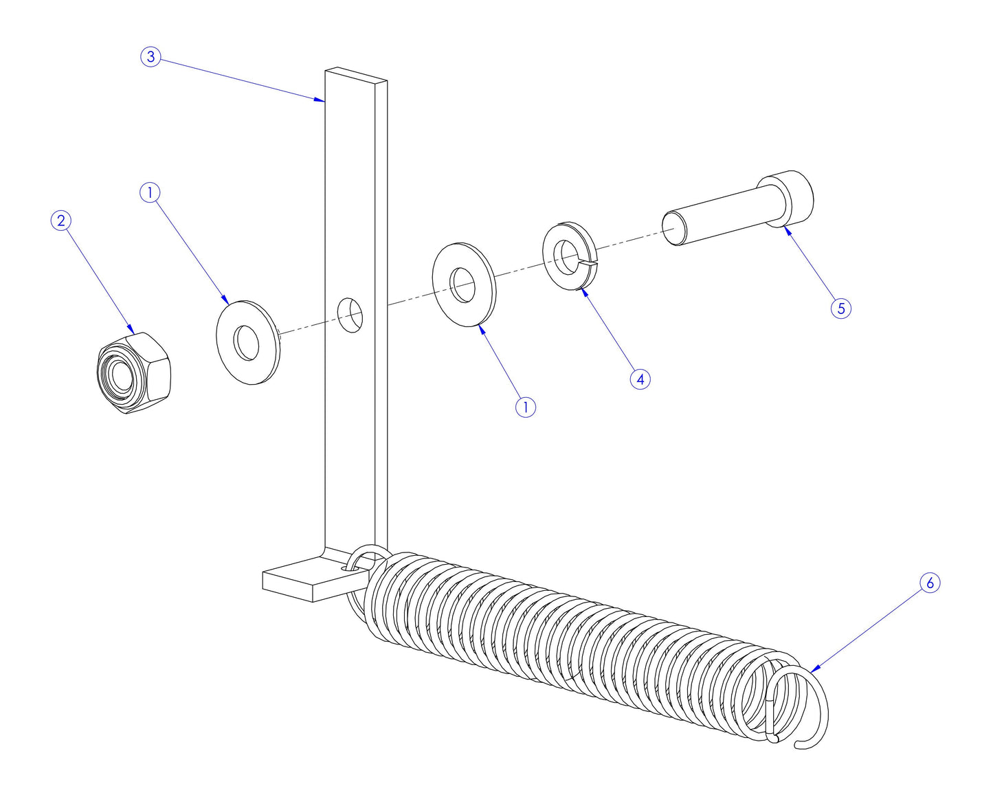 Soff Cut X390 Box Release Lever Assembly Parts