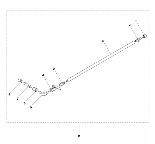 Soff Cut 4200 Oil Drain Assembly Parts