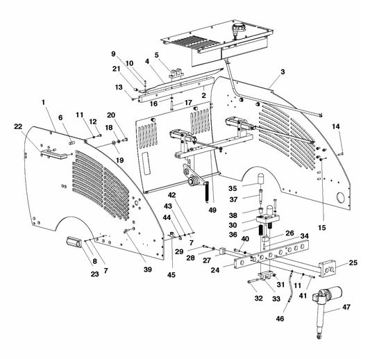 Soff Cut 4200 Panel Assembly Parts