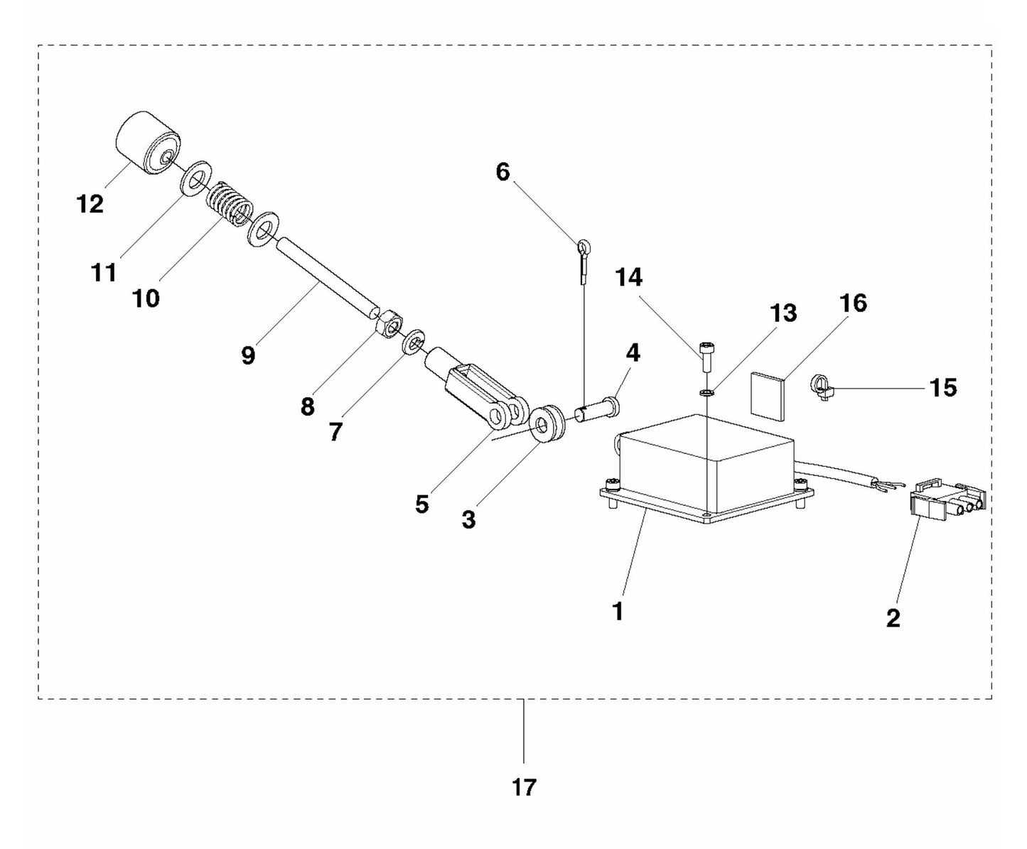 Soff Cut 4200 Speed Control Actuator Assembly Parts