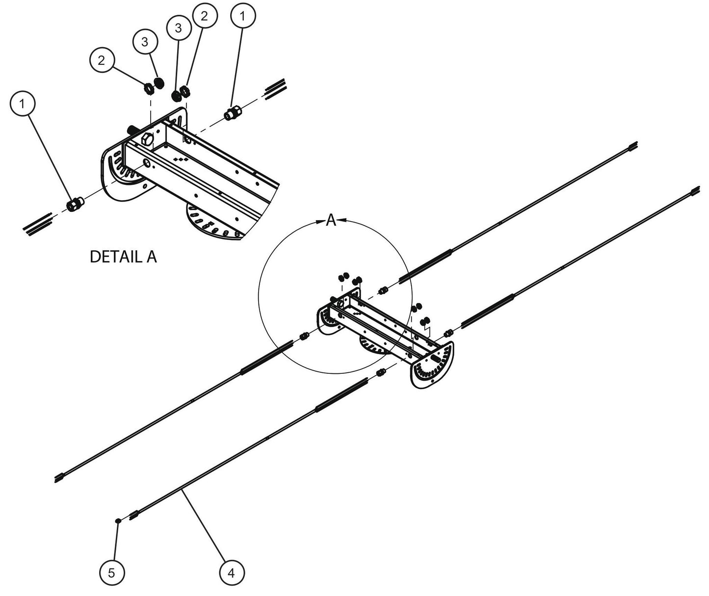CE V-Series Night Lite Pro II Solid Wired Lamp Connector Parts By Allmand