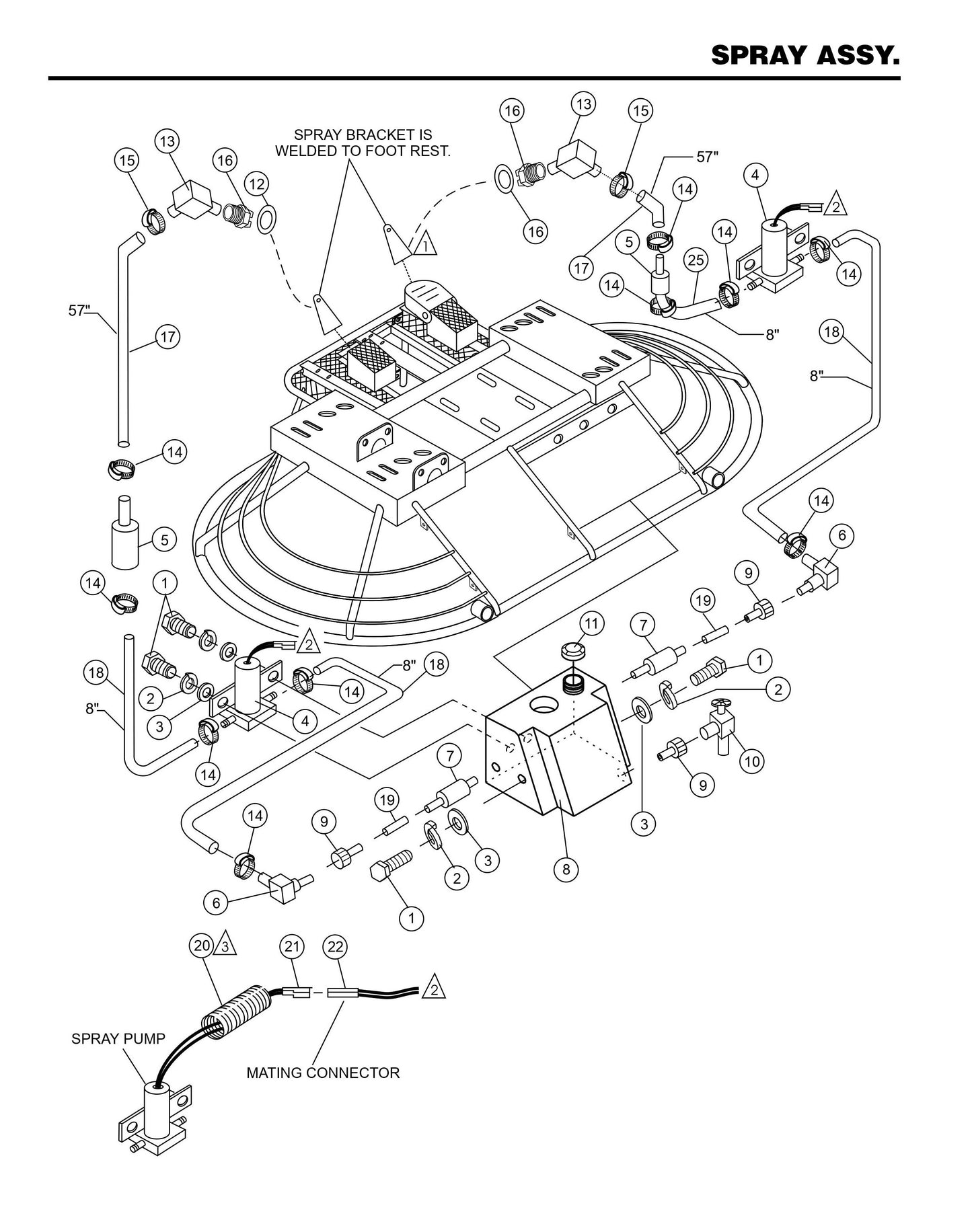 HHN31VTCSL5 Spray Assembly