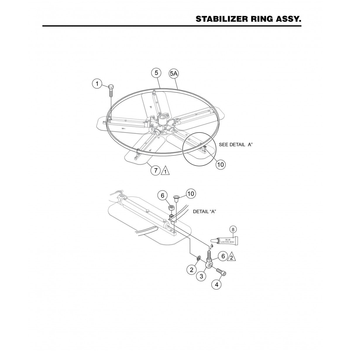 HHNG4 HHNG5 Stabilizer Ring Assembly
