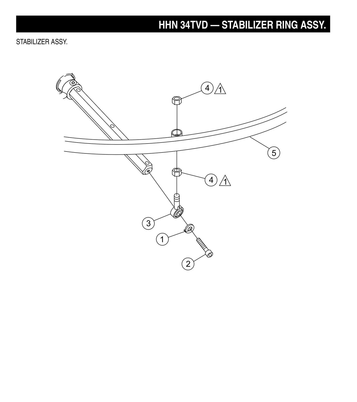 HHN-34TVD Stabilizer Ring Assembly