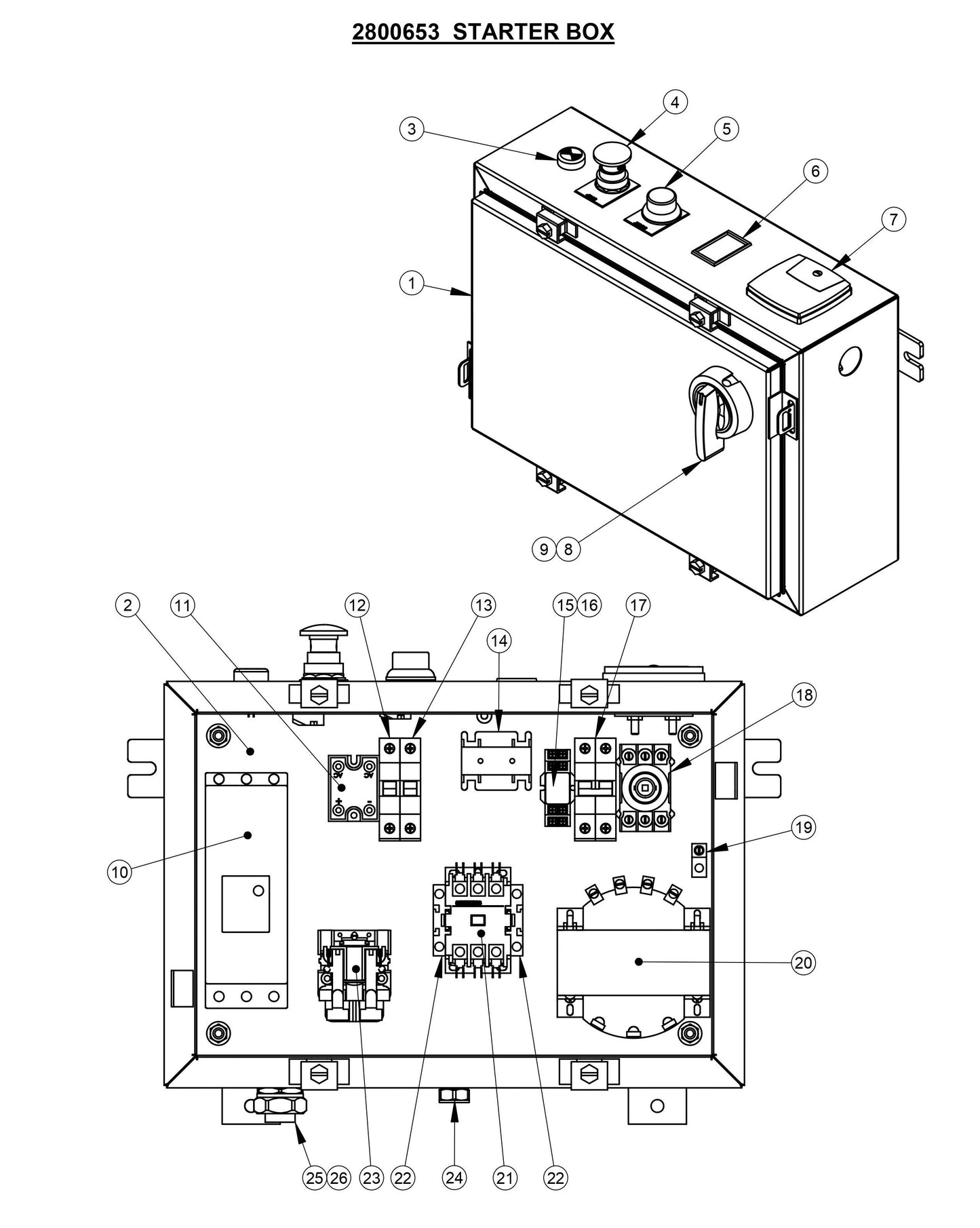 CC4120 /30EXL-3 Starter Box fig 2