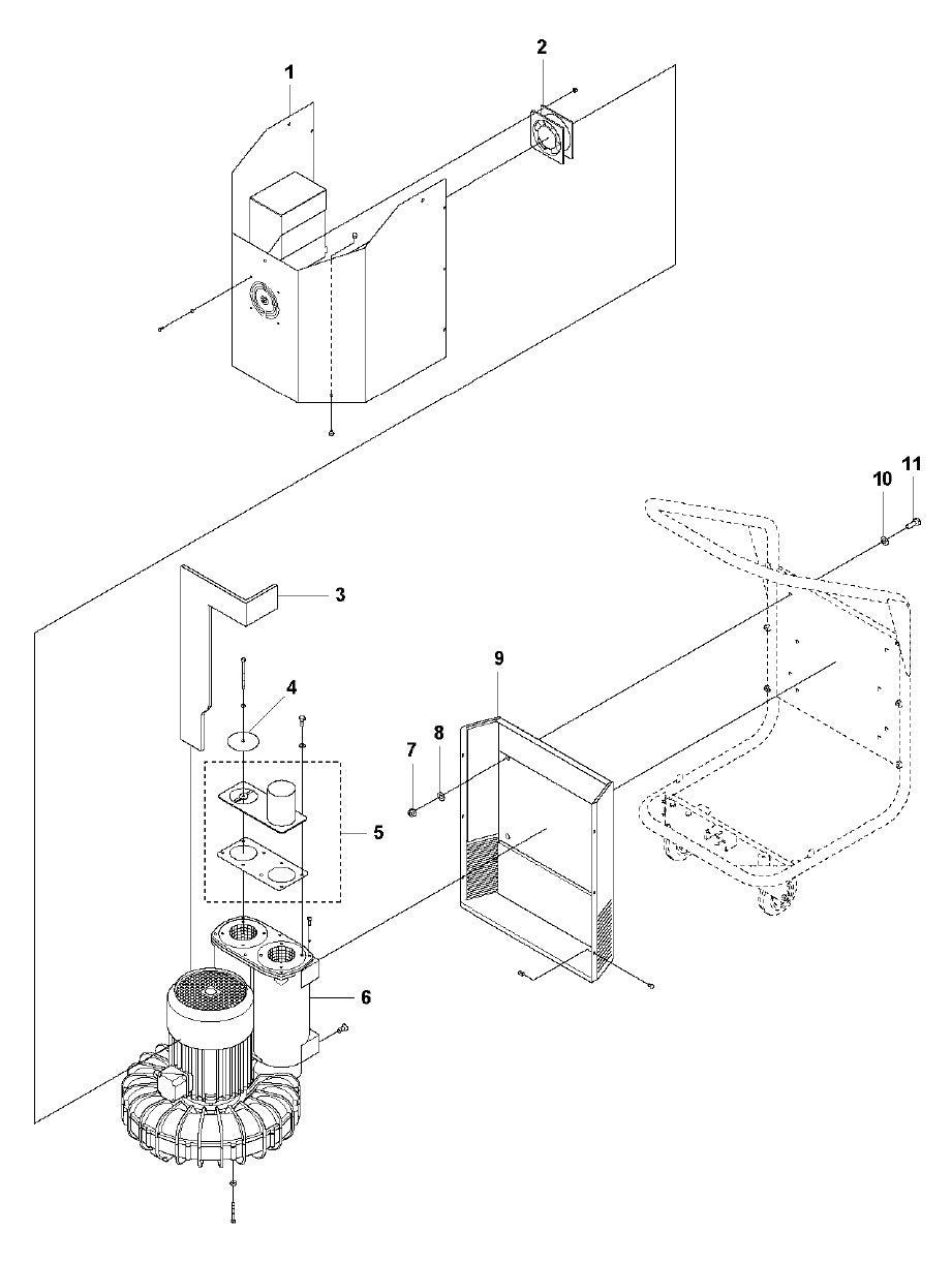 T 7500 Engine Assembly Parts