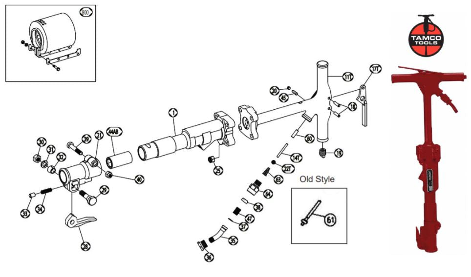 TD30 Clay Digger (Trencher) Replacement Parts