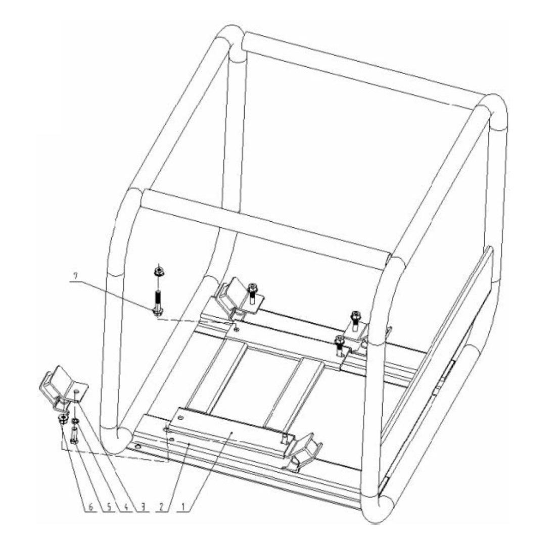 BE TP-3013HM 3" Trash Pump Frame Assembly Parts By BE Power equipment