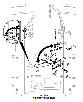 AA RX1575- Transport Securing Device Assembly Parts By Multiquip
