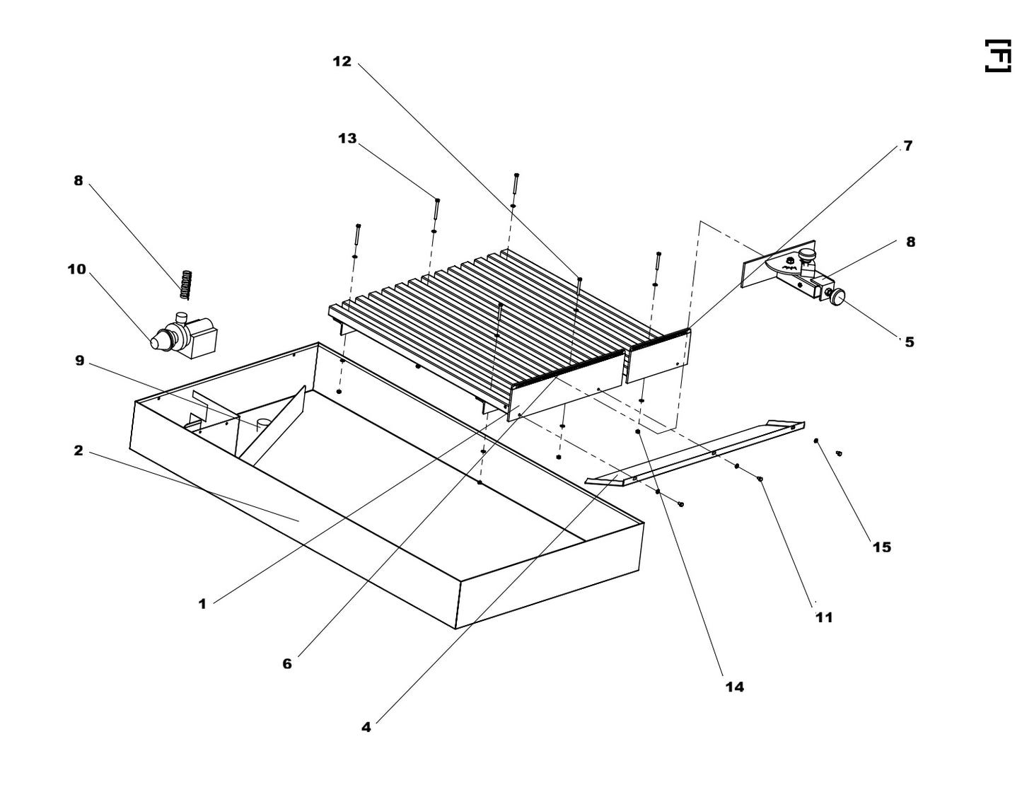 Mower Deck And Cutting Deck Assembly Parts For TS 1000 F By Husqvarna