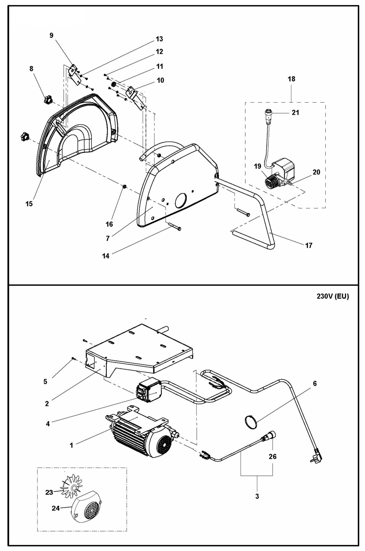 TS 400F Electrical Assembly-2 Parts