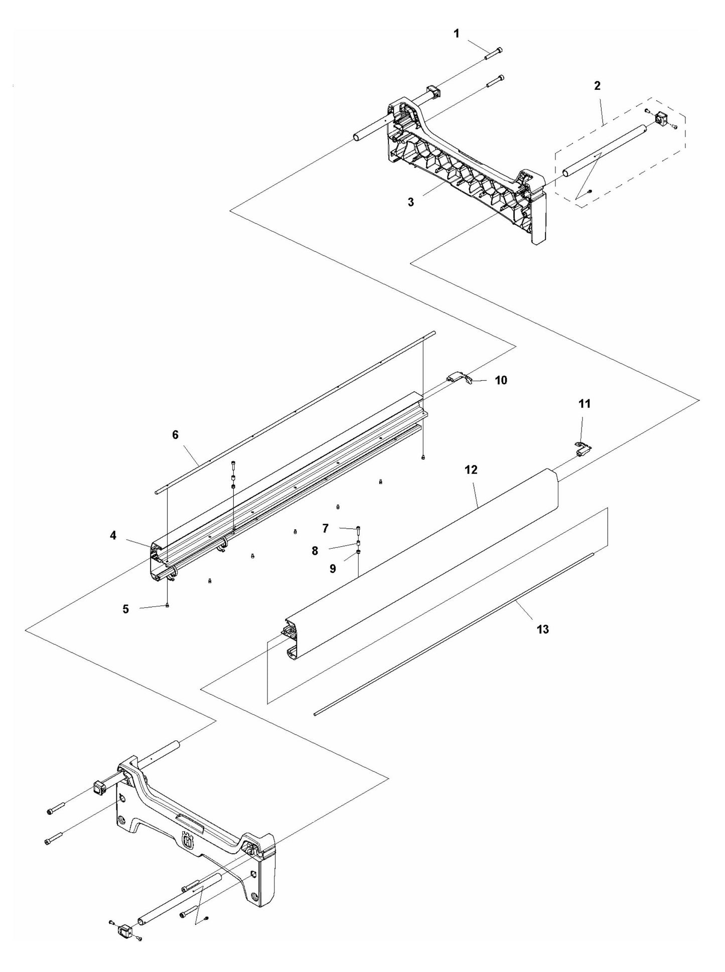 TS 70 Frame Assembly Parts