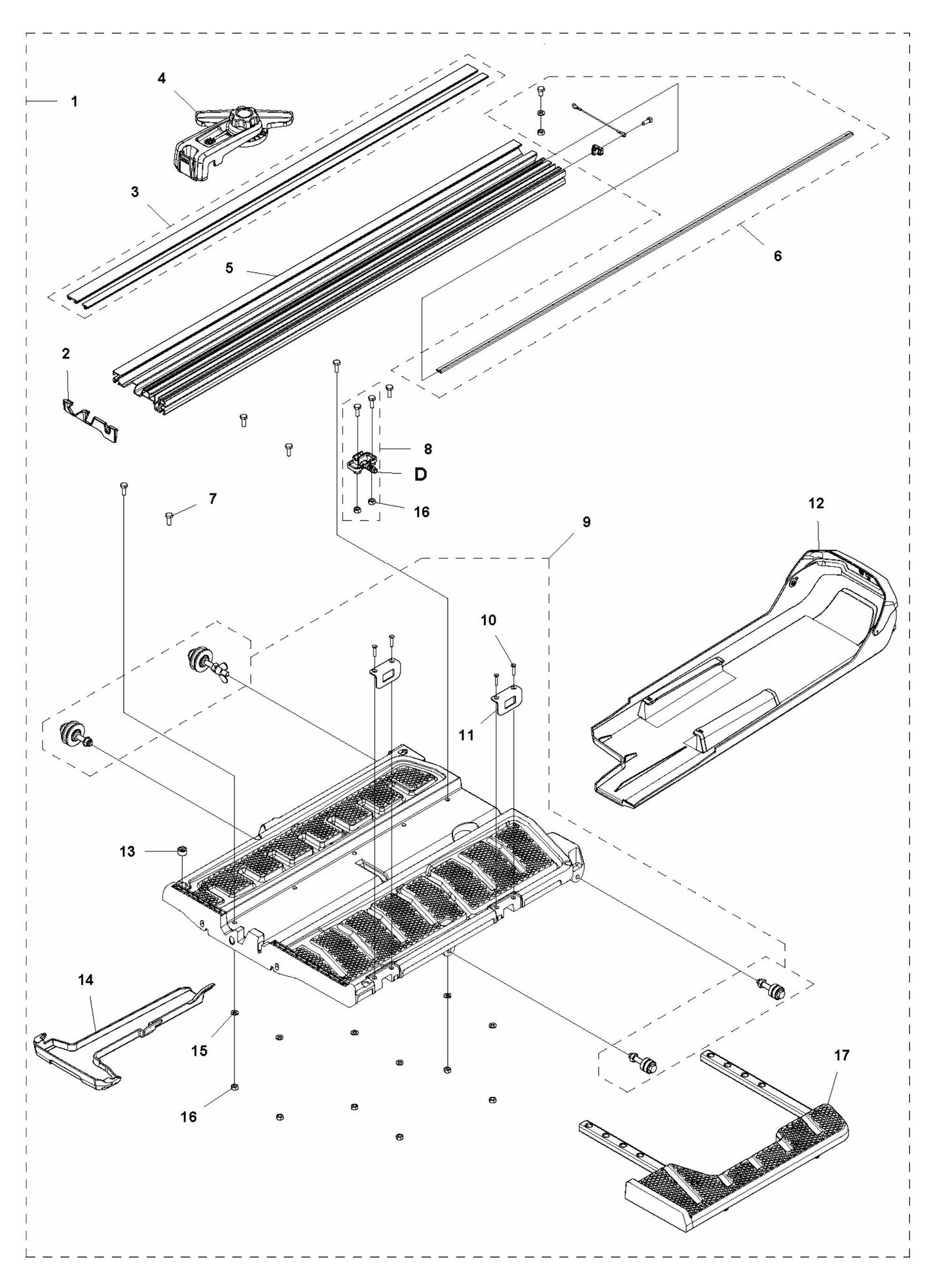 TS 70 Cart Assembly Parts
