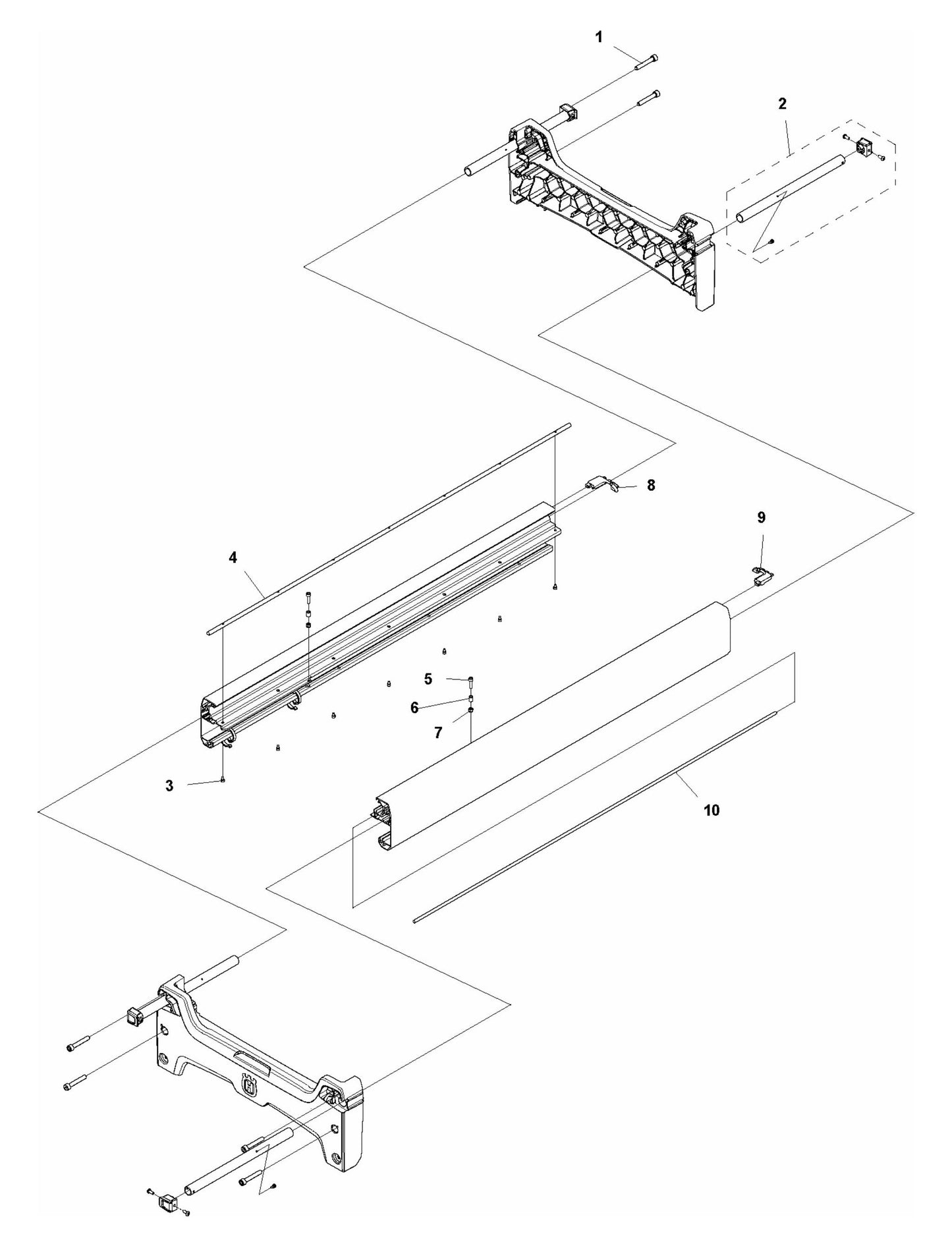 TS 90 Frame Assembly-2 Parts