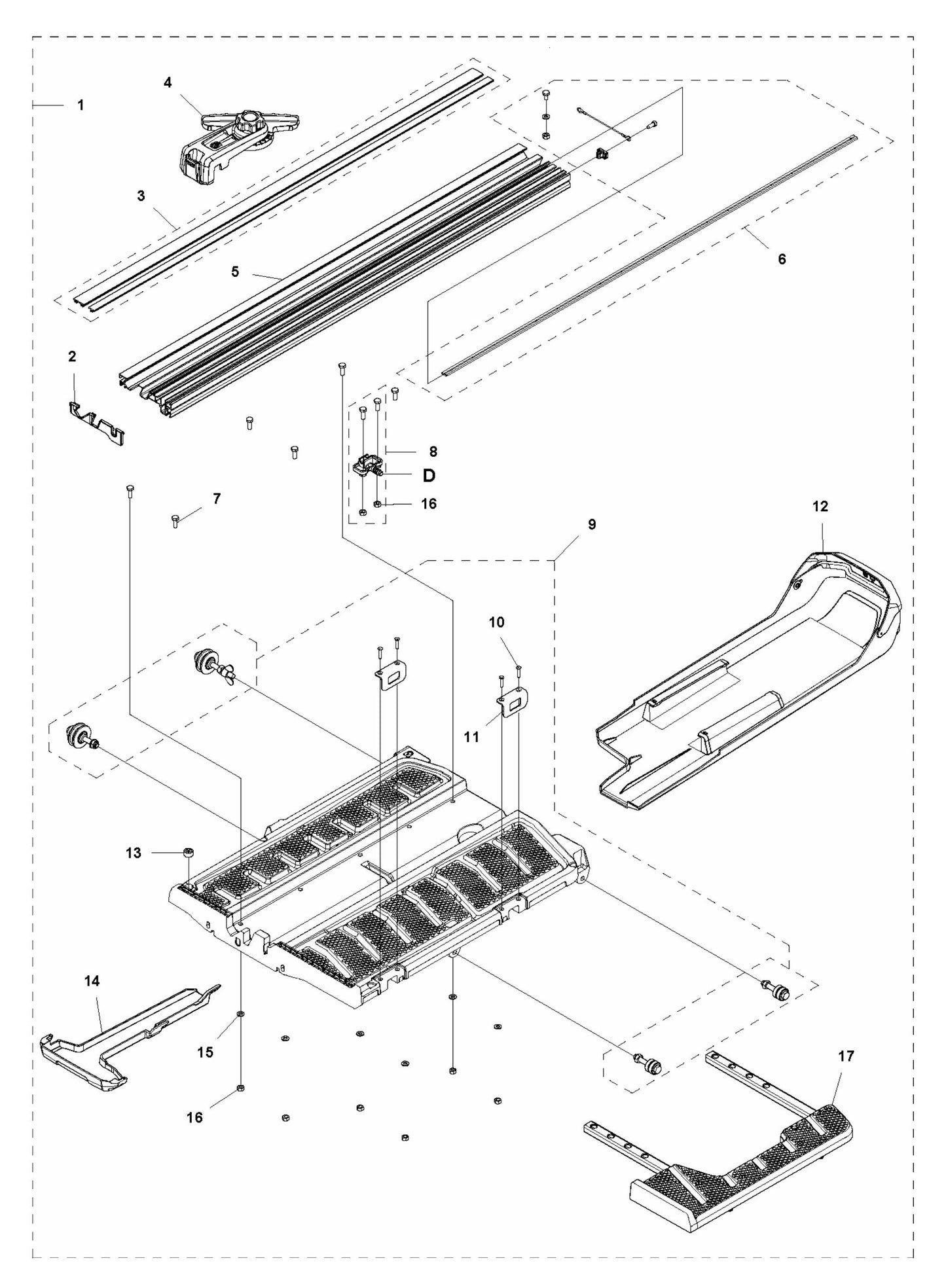 TS 90 Cart Assembly Parts