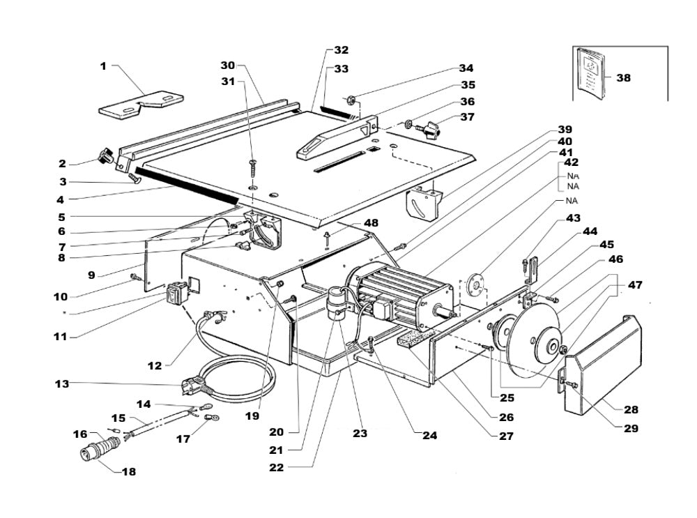 TS 230 I Assembly Parts By Husqvarna