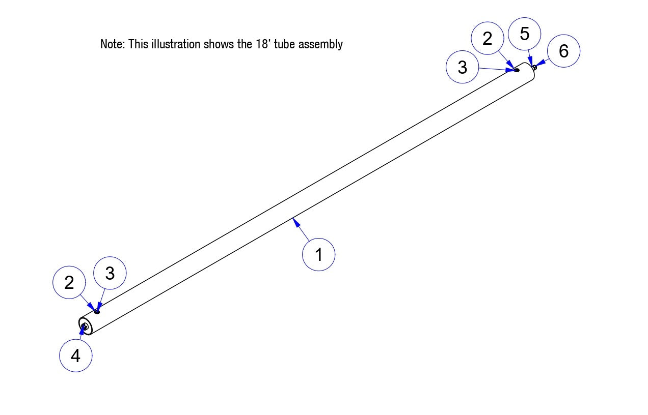 TRTP75 Tube Assembly Parts by Allen Engineering