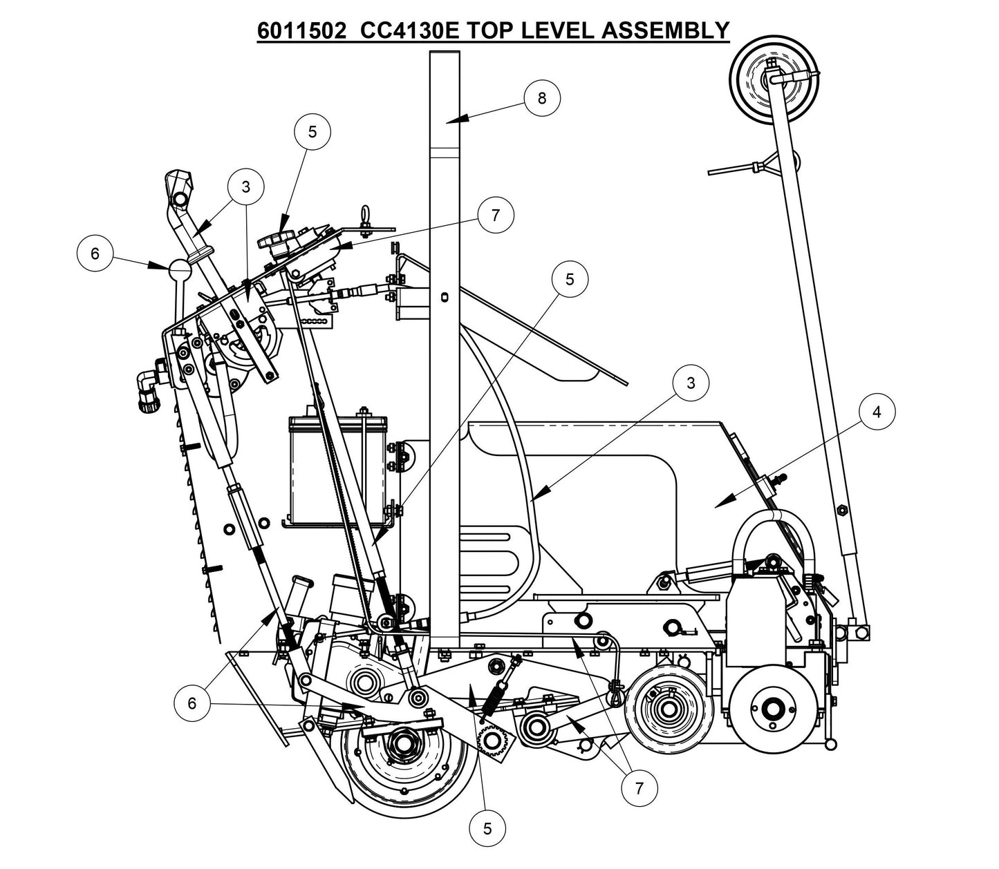 CC4120 /30EXL-3 Top Level Assembly fig 2