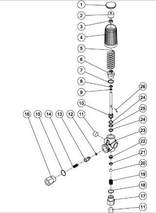 CA-3504-1MGH/1MHB, CA-4004-0FHG/1FHG/1MGH/1MHB, CAW-2004-0ME1/0ME3, CAW-3004-0ME1/0ME3, CAW-4004-0ME1, CBA-3504-1MGH/1MHB, CBA-4004-0FHA/0FHG/1MGH/1MHB Unloader Assembly Parts by Mi-T-M