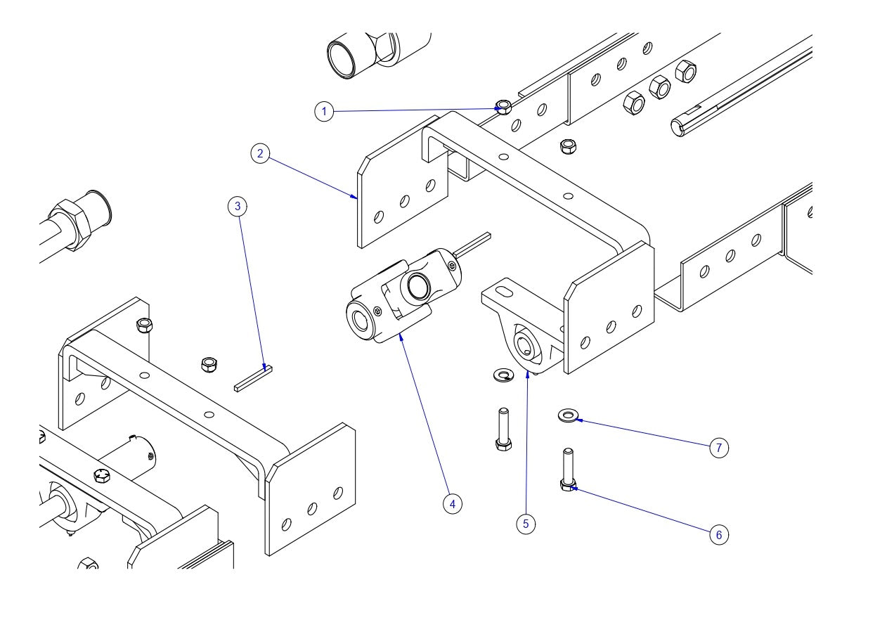 SE12 U-Joint Assembly Parts By Allen Engineering