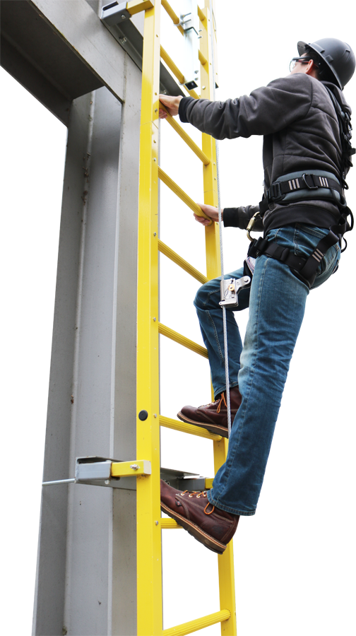 Flexible cable climbing system 300 feet by FrenchCreek Production VL-38-300 VL38300