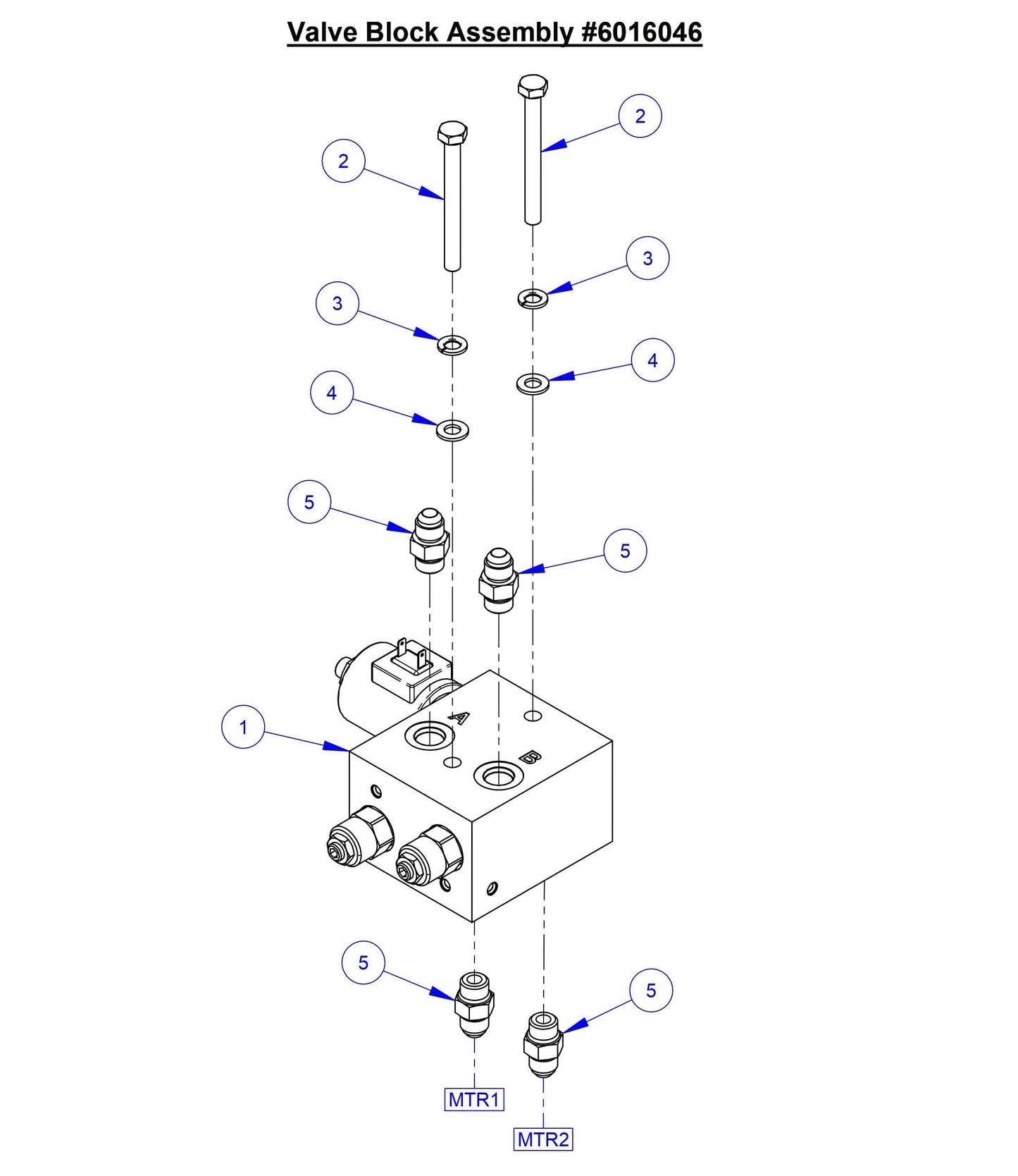 CC5049 Valve Block Assembly