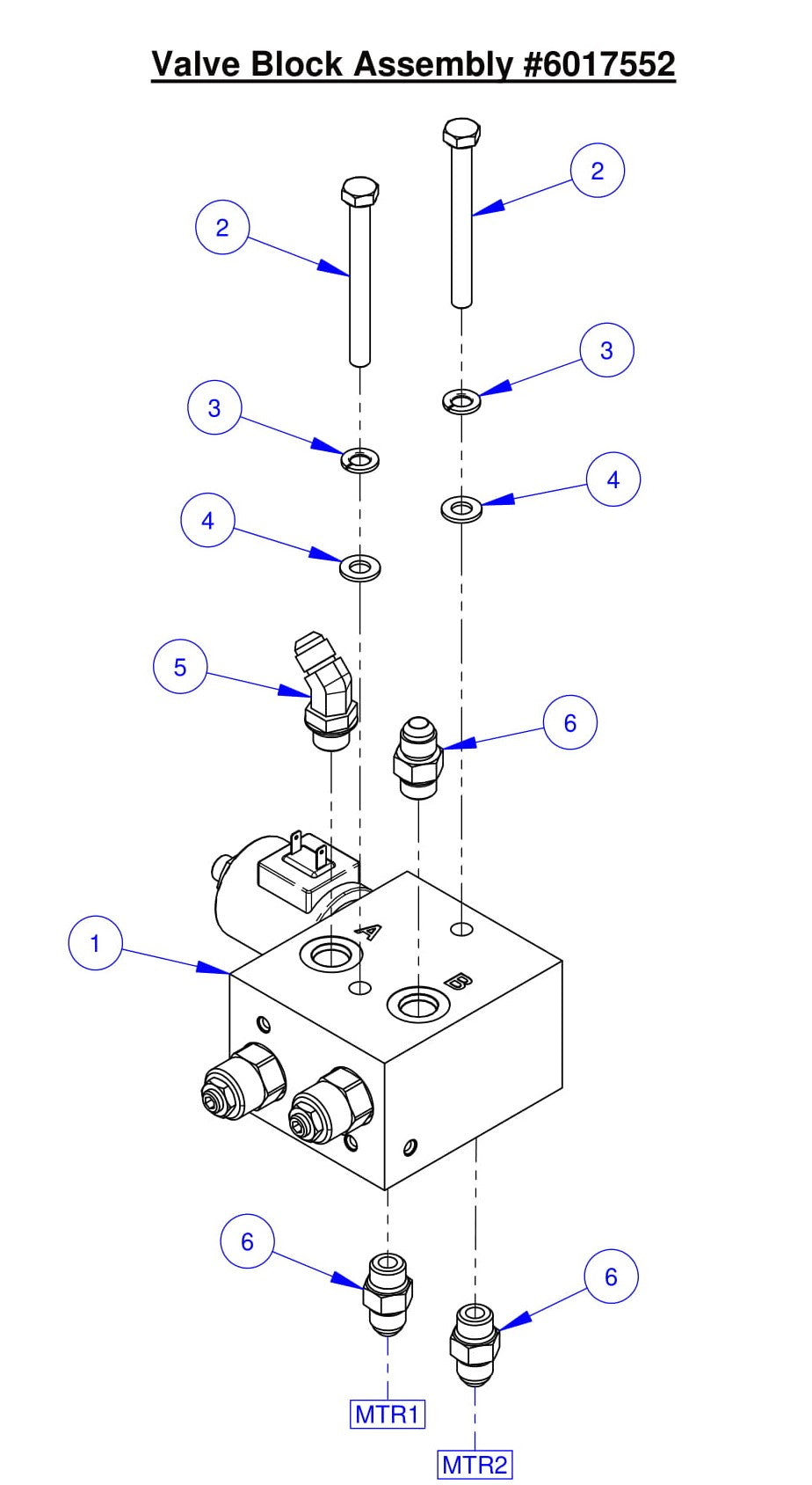 CC7574DK Valve Block Assembly