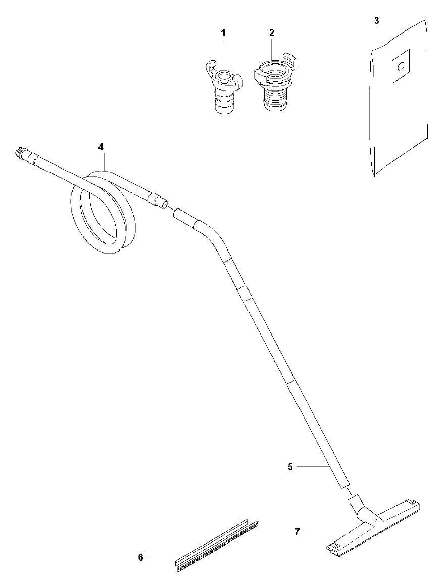 W250P Accessories Assembly Parts