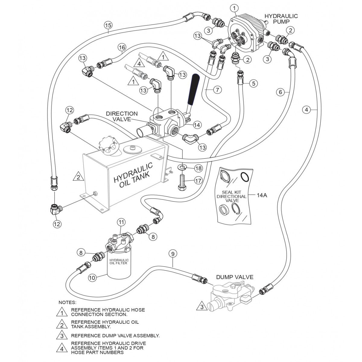 WBH-16EAWD Hydraulic Pump Assembly Parts by Multiquip Whiteman