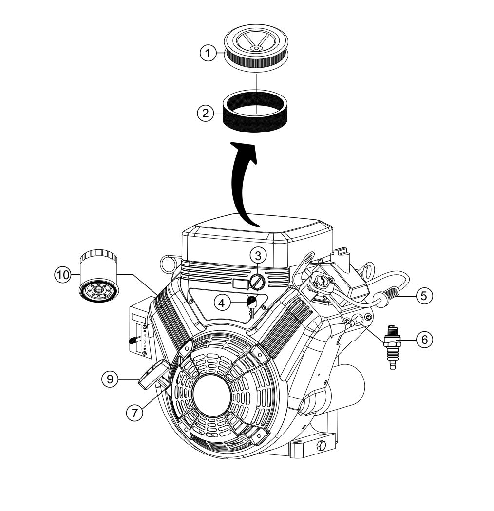 WBH-21EF Engine Service Parts. parts by Multiquip Whiteman