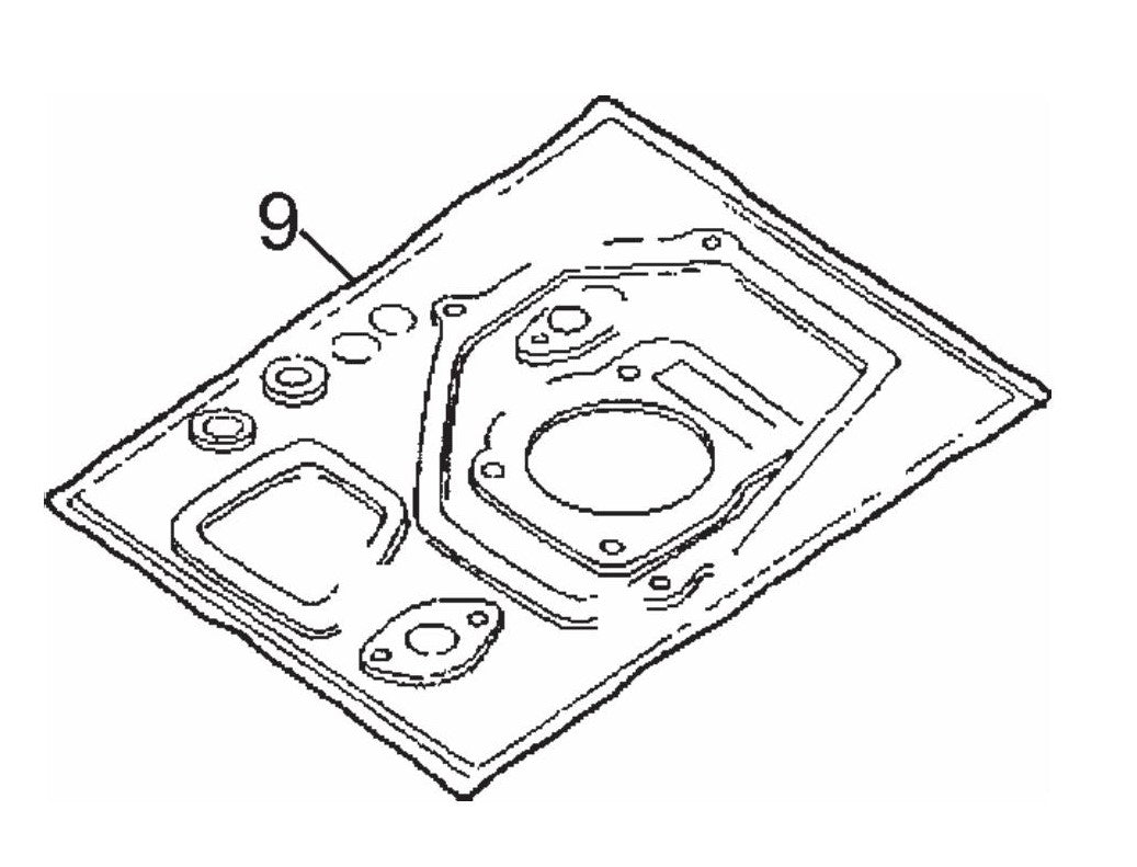 Gasket Kit Assembly Parts- WM120PH, WM120SH Honda GX390K1QA2/GX390U1QA2