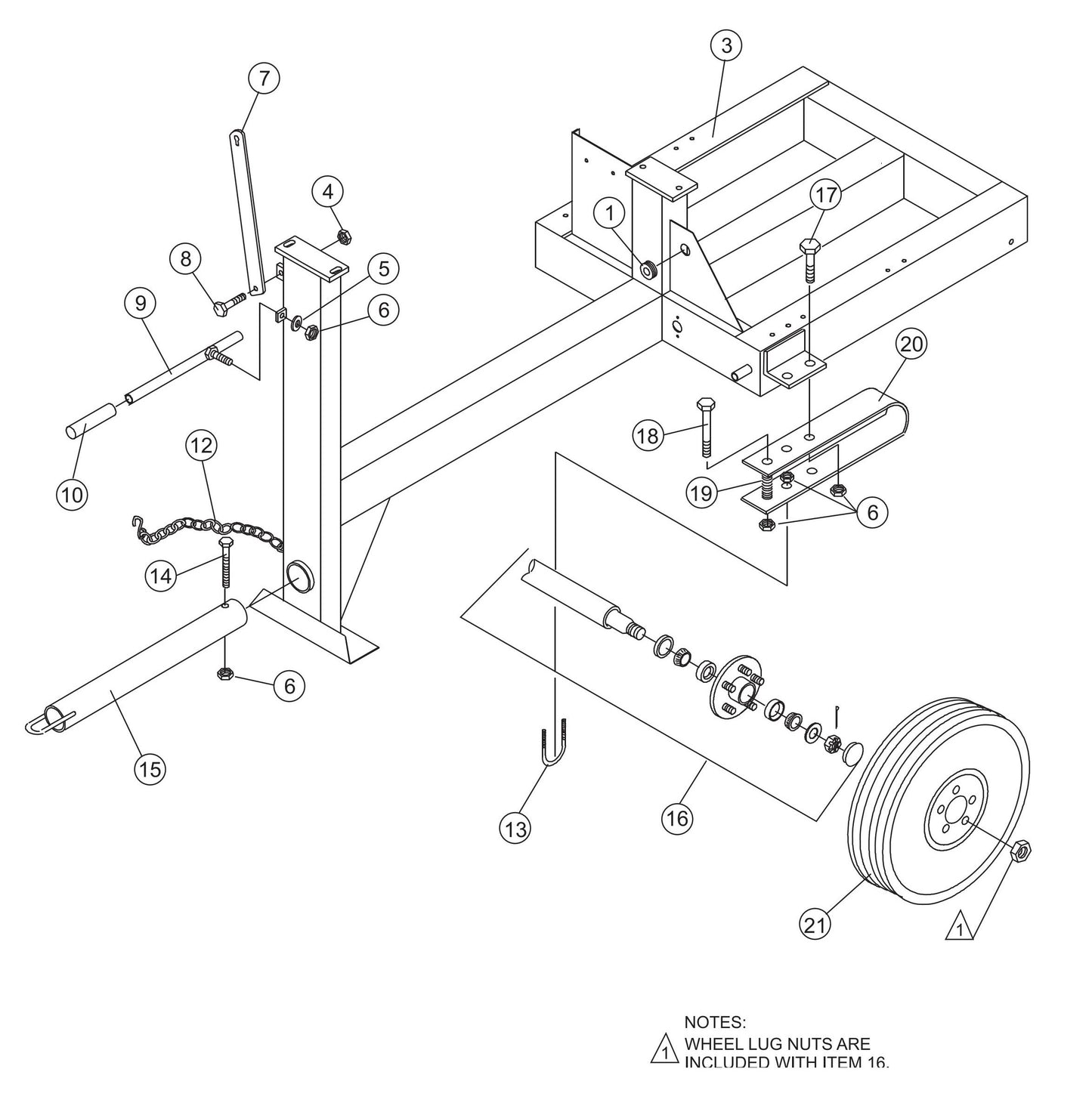 Frame 2 Assembly Parts- WM120PH, WM120SH Hydraulic Plaster/ Mortar Mixers