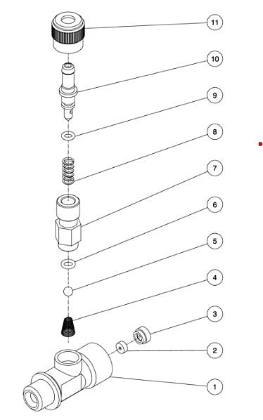 WP-3500-0MVB/0MHB (sn:10176596-99999999) Detergent Injector Assembly Parts by MiTM