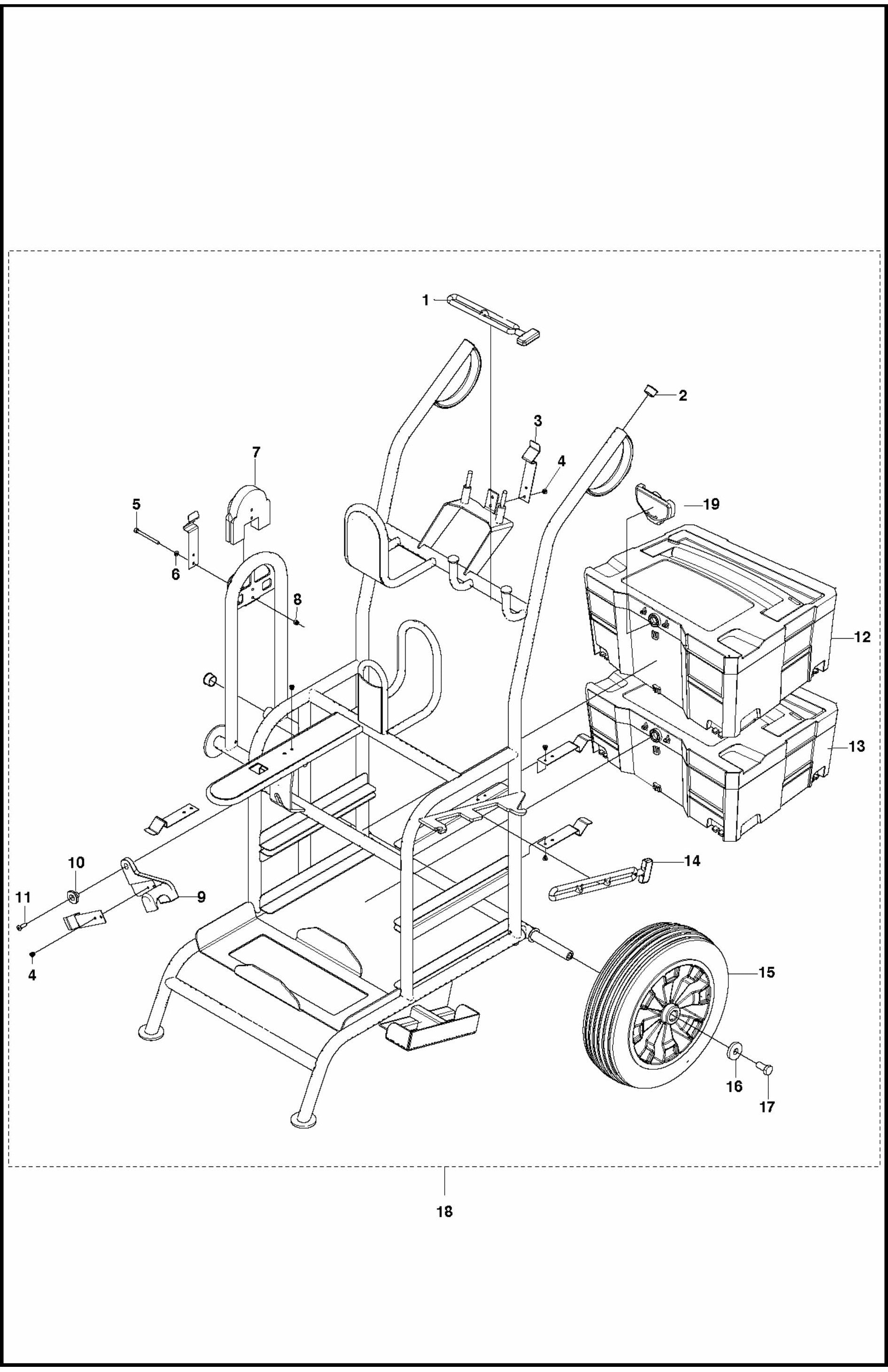 WS 220 Carriage Assembly Parts