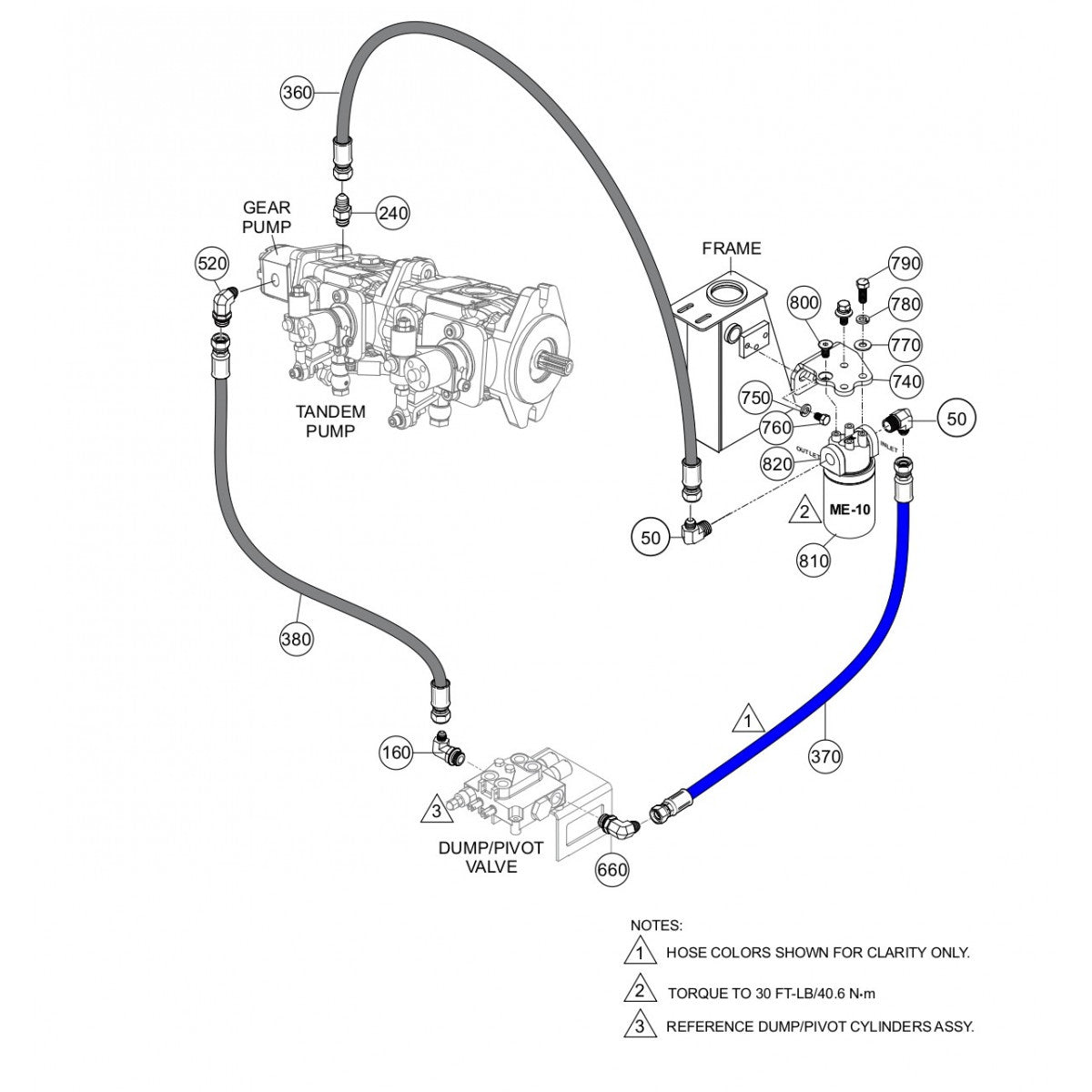 WTB-16PD Hydraulic Oil Filter Assembly Parts by Multiquip Whiteman