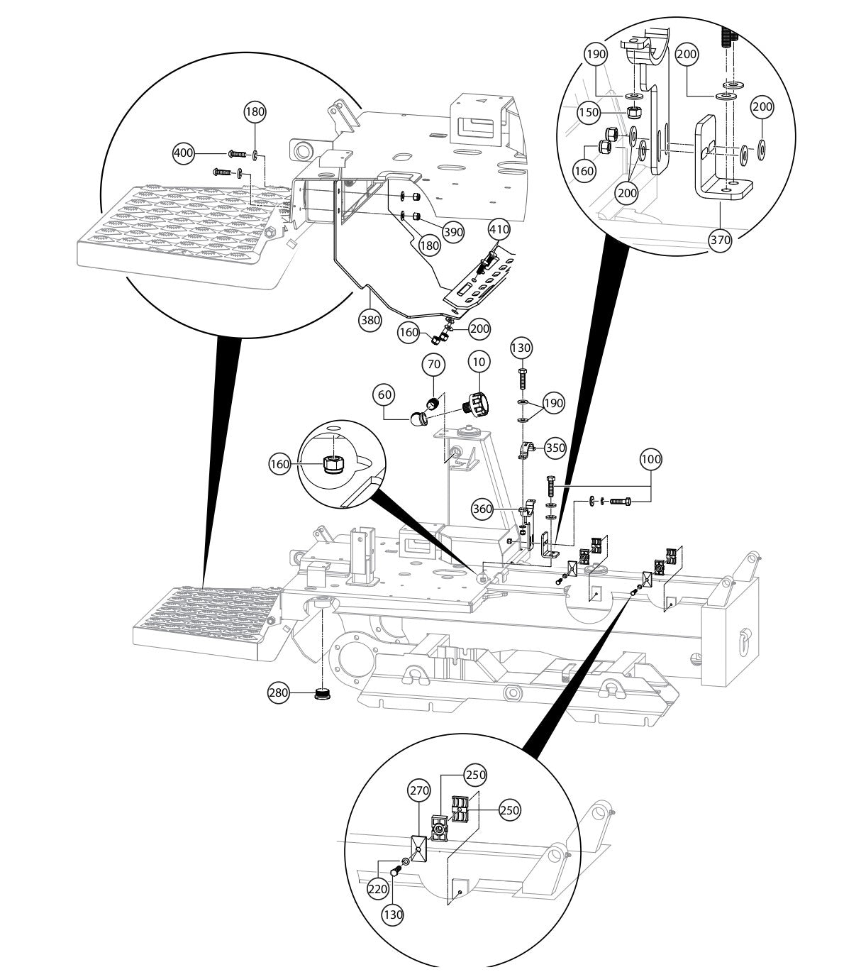 WTB-16PD Cap Filler Breather Assembly Parts by Multiquip Whiteman