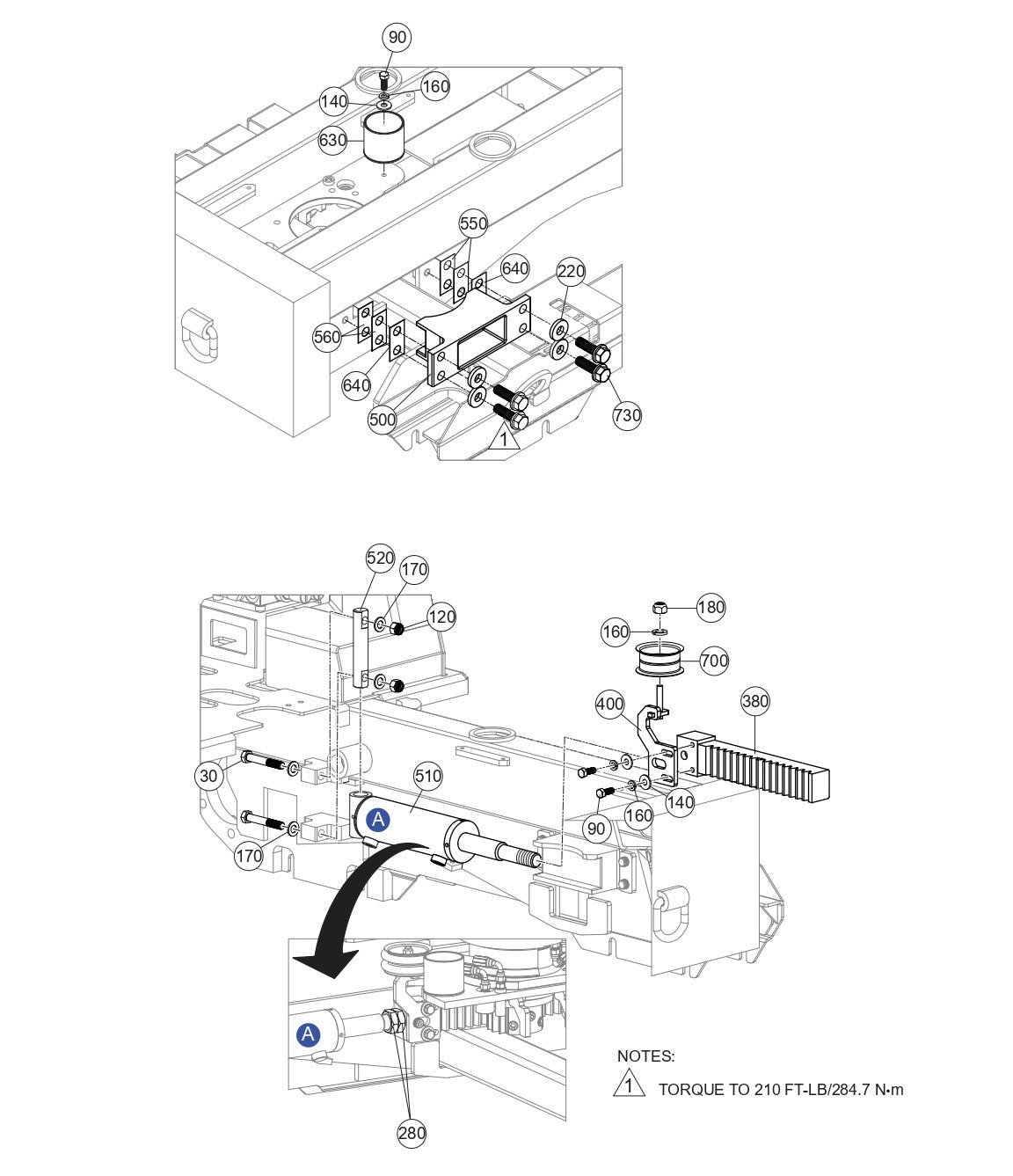 WTB-16PD Gear Rack Assembly Parts by Multiquip Whiteman