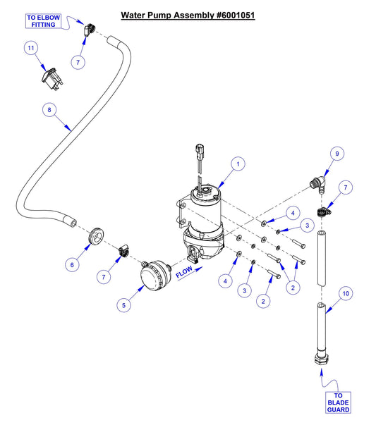 CC5049 Water Pump Assembly