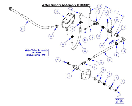 CC5049 Water Supply Assembly