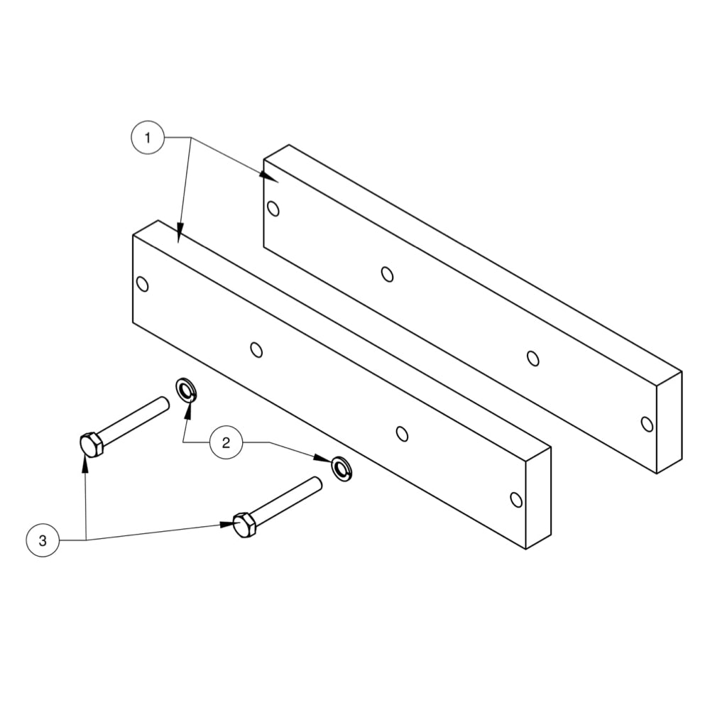 CC1800XL Weight Bar Assembly