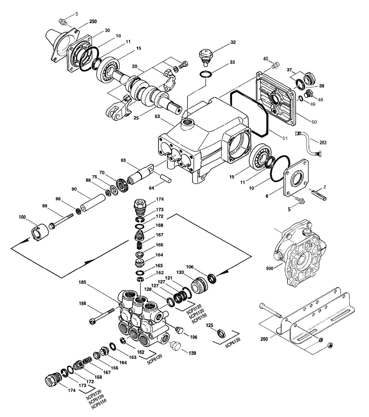 BE X-3513HWBCATCD Pressure Washer Assembly-2 Parts by BE Power Equipment