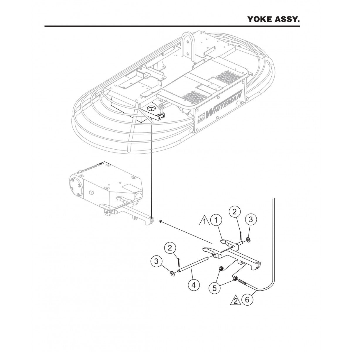HTN27KTCSL HTN28KTCSL Yoke Assembly