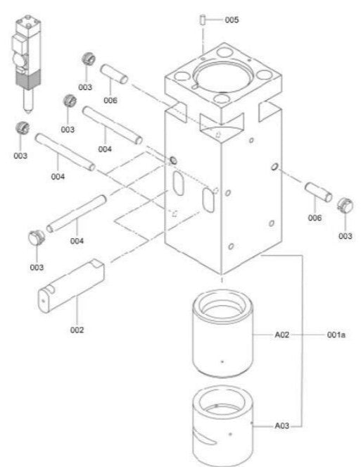 Front Head Parts for Fx800QtV