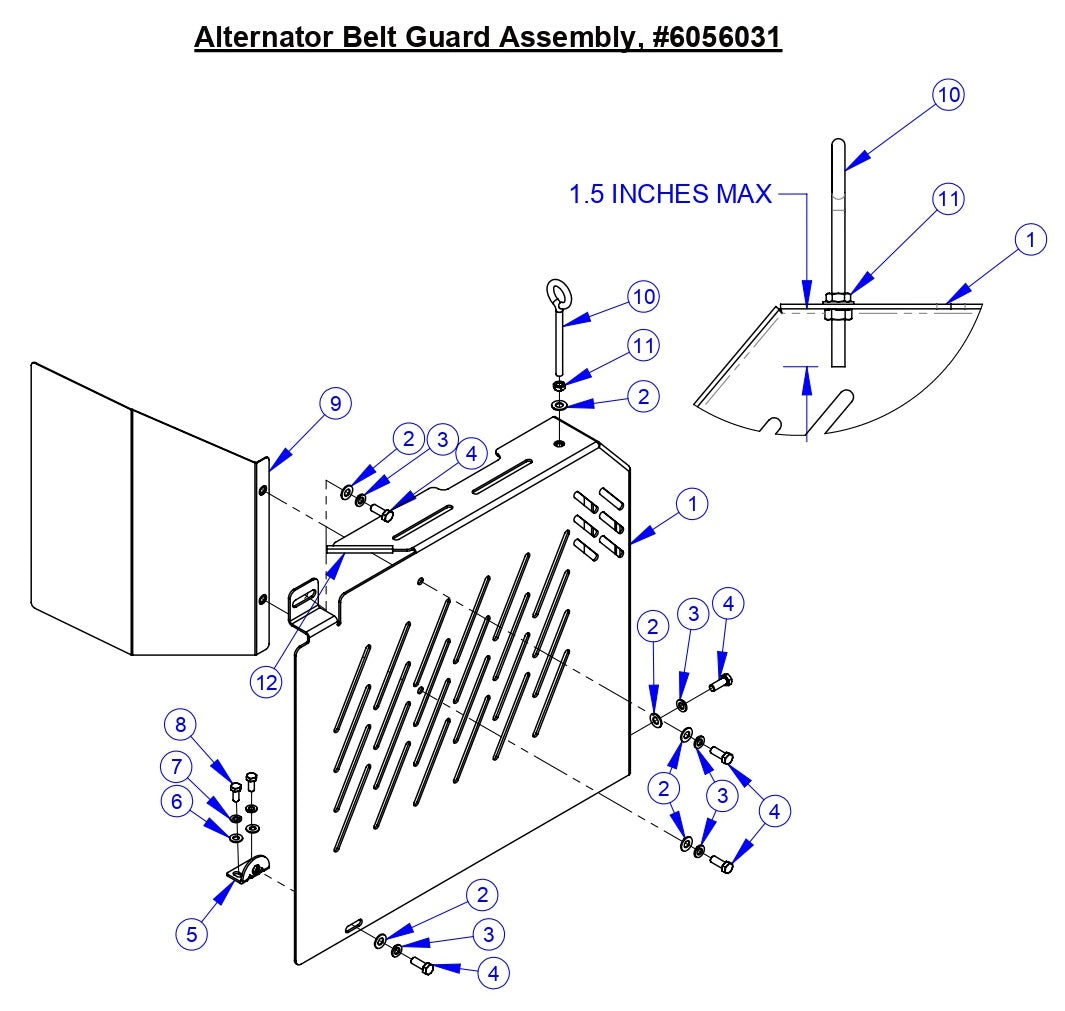CC5555GK Alternate Belt Guard Assembly
