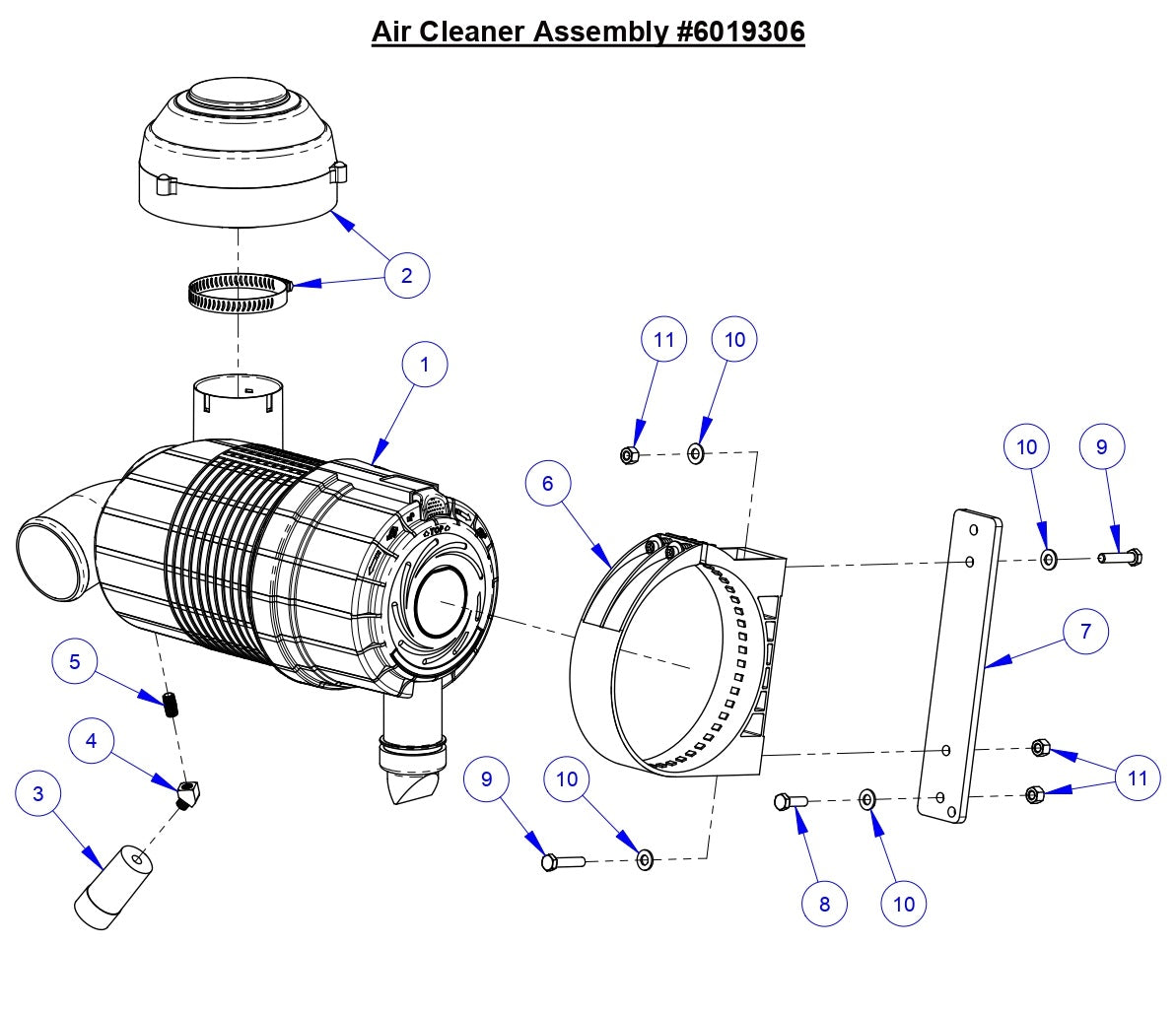 CC6561 Air Cleaner Assembly