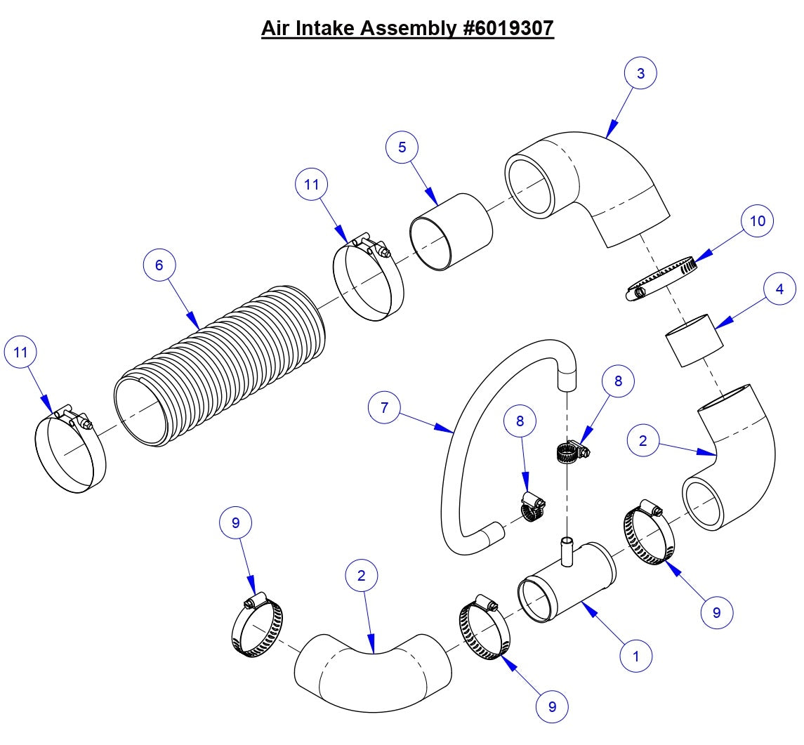 CC6561 Air Intake Assembly