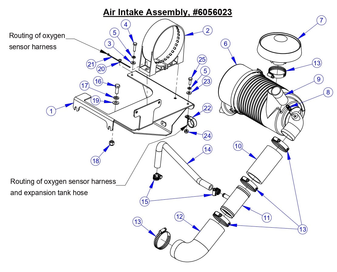 CC5555GK Air Intake Assembly